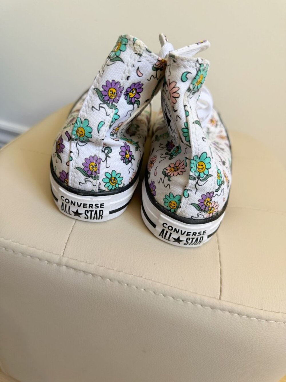 Converse Chuck Taylor All Star Floral High Tops EU 38 - Picture 7 of 8